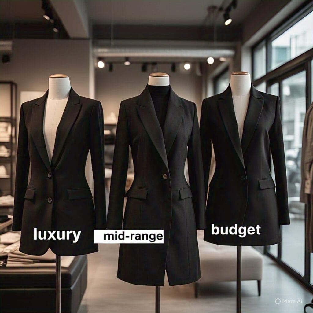 Black blazer shopping guide from luxury to budget