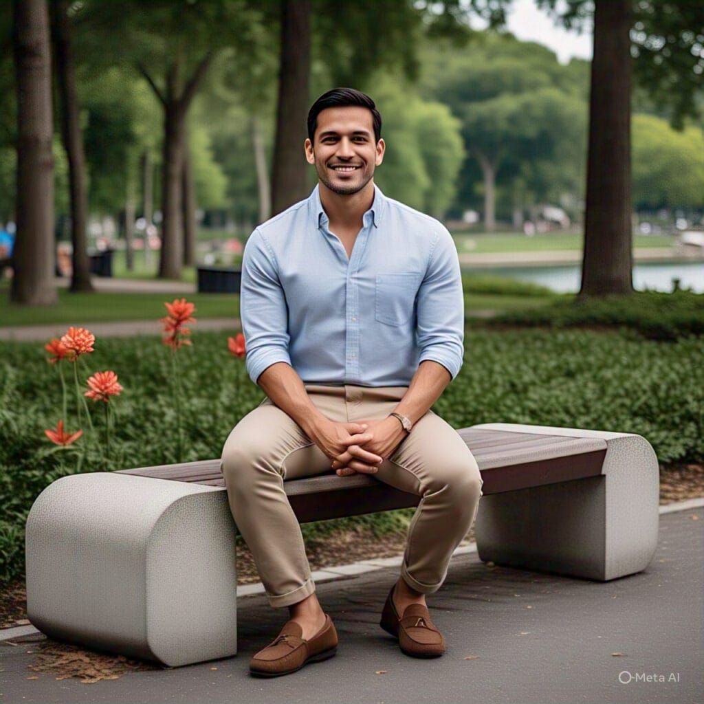 Chris Evans smart casual outfit with button-down shirt, chinos, and loafers — great for dates or everyday wear.