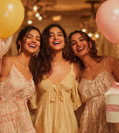 Indian women celebrating a birthday wearing stylish dresses, perfect birthday gift ideas for women in India
